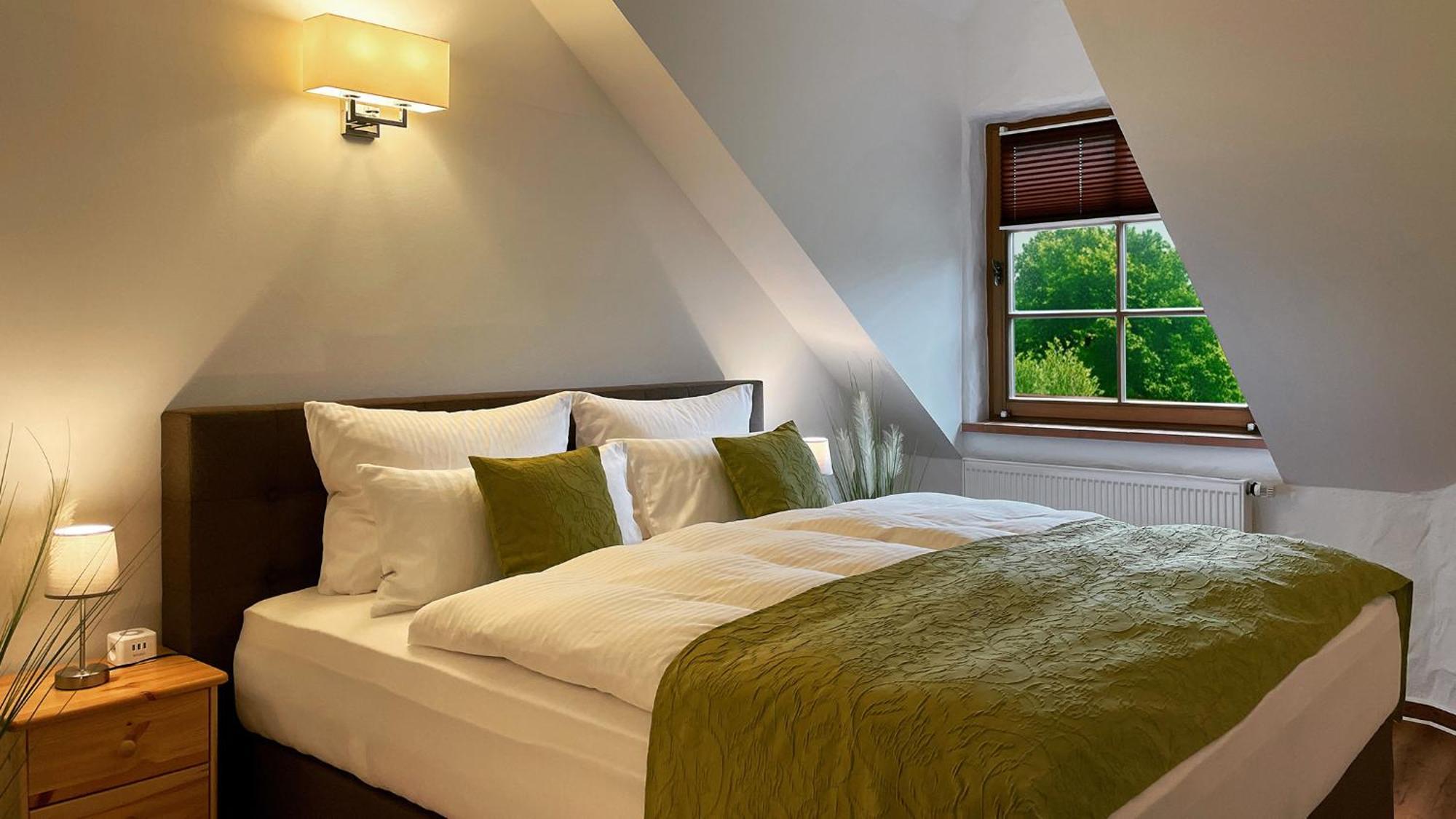 Naturnahe Gaestewohnung Im Heidelandhaus Henzendorf Neuzelle Eksteriør billede